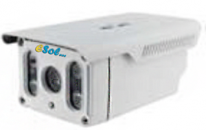 Esol ES400-90/6 - Camera video IP de exterior, 4 MP, 3DNR