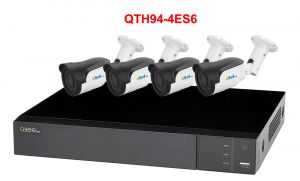 QTH94-4ES6/60   Kit supraveghere video - 1xDVR QTH94 + 4x ES6/60