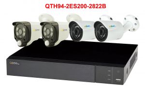 Kit supraveghere video - QTH94B-2ES500L-28222B - 1xQTH94B + 2xES500L/20A + 2x QH8222B