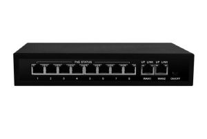 ES8POE+2X1000 - Switch 8 Porturi 10/100 Mbps + 2 Port 10/100/1000 Mbps Up-Link