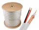 Q-see QS591000 - TAMBUR DE 305 M CU CABLU COAXIAL RG59 ŞI ALIMENTARE BIFILAR 2 x 0.75